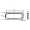 WEIDMULLER - 1110920000 - HDC IP68 24B FRAME M6