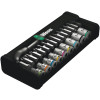 WERA - 05004018001 - 28PC ZYKLOP 1/4" METAL RATCHET SET
