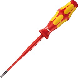 Image of 160 iS VDE Insulated screwdriver with reduced blade diameter for slotted screws