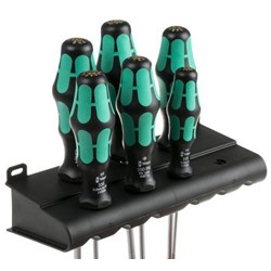 Image of 334/355/6 Rack screwdriver set Kraftform Plus Lasertip and rack