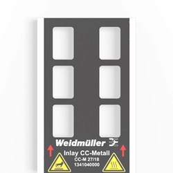 Image of Weidmuller - Metallicards - CC-M 27/18 AL - QTY 200