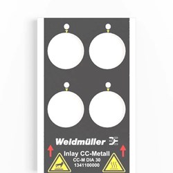 Image of Weidmuller - Metallicards - CC-M DIA 30 AL - QTY 200