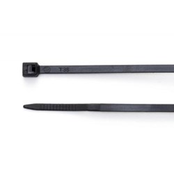Image of Weidmuller - Cable Ties - CB-R 200/7.5 BLACK - QTY 100