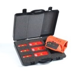 Image of Brady Low Voltage NV Fuse Rails Set Sizes NH00 & NH1 - NH3 with glove