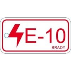 Image of Brady ENERGY TAG-E-10-75X38MM-SAPP/25