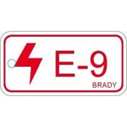 Image of Brady ENERGY TAG-E-9-75X38MM-SAPP/25
