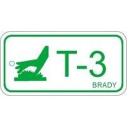 Image of Brady ENERGY TAG-T-3-75X38MM-PP/25
