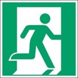 Image of 836532 - Glow-in-the-dark safety sign