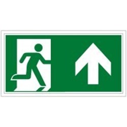 Image of 834397 - Glow-in-the-dark safety sign