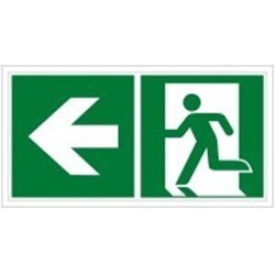 Image of 834251 - Glow-in-the-dark safety sign