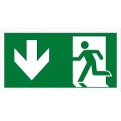 Image of 138864 - Emergency Exit (left)- Safety Sign