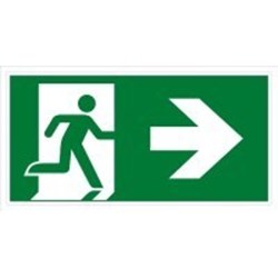 Image of 138882 - Emergency exit (right) - ISO 7010