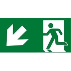 Image of 834204 - Glow-in-the-dark safety sign
