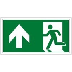 Image of 836360 - Glow-in-the-dark safety sign