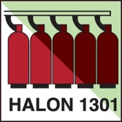 Image of 195021 - Halon 1301 battery - IMO
