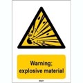 Image of 816728 - ISO 7010 Sign - Warning; explosive material
