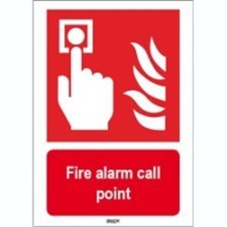 Image of 817750 - ISO 7010 Sign - Fire alarm call point
