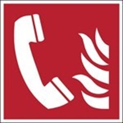 Image of 817831 - ISO Safety Sign - Fire emergency telephone