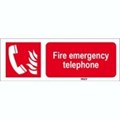 Image of 817907 - ISO 7010 Sign - Fire emergency telephone