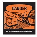 Image of 276262 - Hazardous Substances Identification - TIR A - Danger - Do not load in passenger aircraft