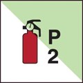 Image of 195094 - Portable fire extinguisher P2 - IMO