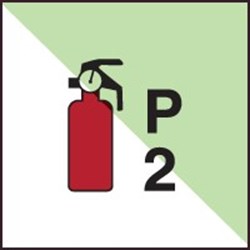 Image of 195094 - Portable fire extinguisher P2 - IMO