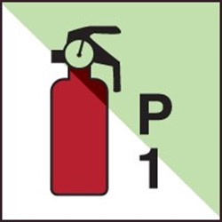 Image of 195286 - Portable fire extinguisher P1 - IMO