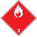 Image of 223566 - Transport Sign - ADR 3b - Flammable liquid