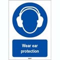 Image of 818326 - ISO 7010 Sign - Wear ear protection