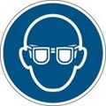 Image of 818424 - ISO 7010 Sign - Wear eye protection
