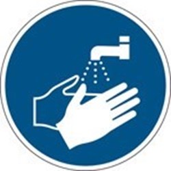 Image of 819467 - ISO Safety Sign - Wash your hands