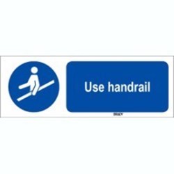 Image of 819672 - ISO 7010 Sign - Use handrail
