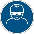Image of 821553 - ISO Safety Sign - Infants must be protected with opaque eye protection