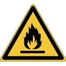 Image of 138974 - Warning; Flammable materials - ISO 7010