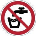 Image of 822450 - ISO Safety Sign - Not drinking water