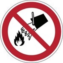 Image of 823186 - ISO Safety Sign - Do not extinguish with water