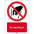 Image of 823840 - ISO 7010 Sign - No reaching in