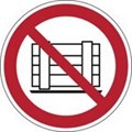 Image of 824822 - ISO Safety Sign - Do not obstruct