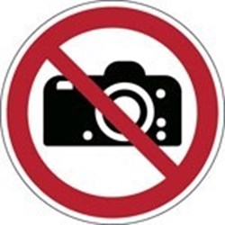 Image of 825716 - ISO Safety Sign - No photography