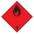 Image of 223575 - Transport Sign - ADR 3a - Highly flammable liquid