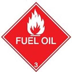 Image of 257545 - Maritime Transport Sign - IMDG 3C - Fuel oil