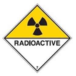 Image of 257555 - Maritime Transport Sign - IMDG 7A - Radioactive