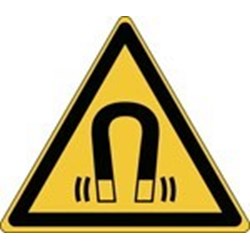 Image of 827201 - ISO Safety Sign - Warning: Magnetic field