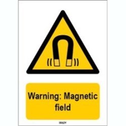 Image of 827270 - ISO 7010 Sign - Warning: Magnetic field