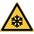 Image of 827798 - ISO Safety Sign - Warning: Low temperature/ freezing conditions