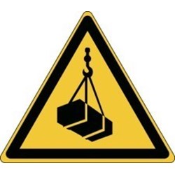 Image of 828544 - ISO 7010 Sign - Warning, Overhead load