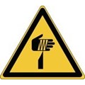 Image of 836218 - Glow-in-the-dark safety sign