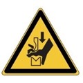 Image of 836259 - Glow-in-the-dark safety sign