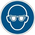 Image of 818424 - ISO 7010 Sign - Wear eye protection